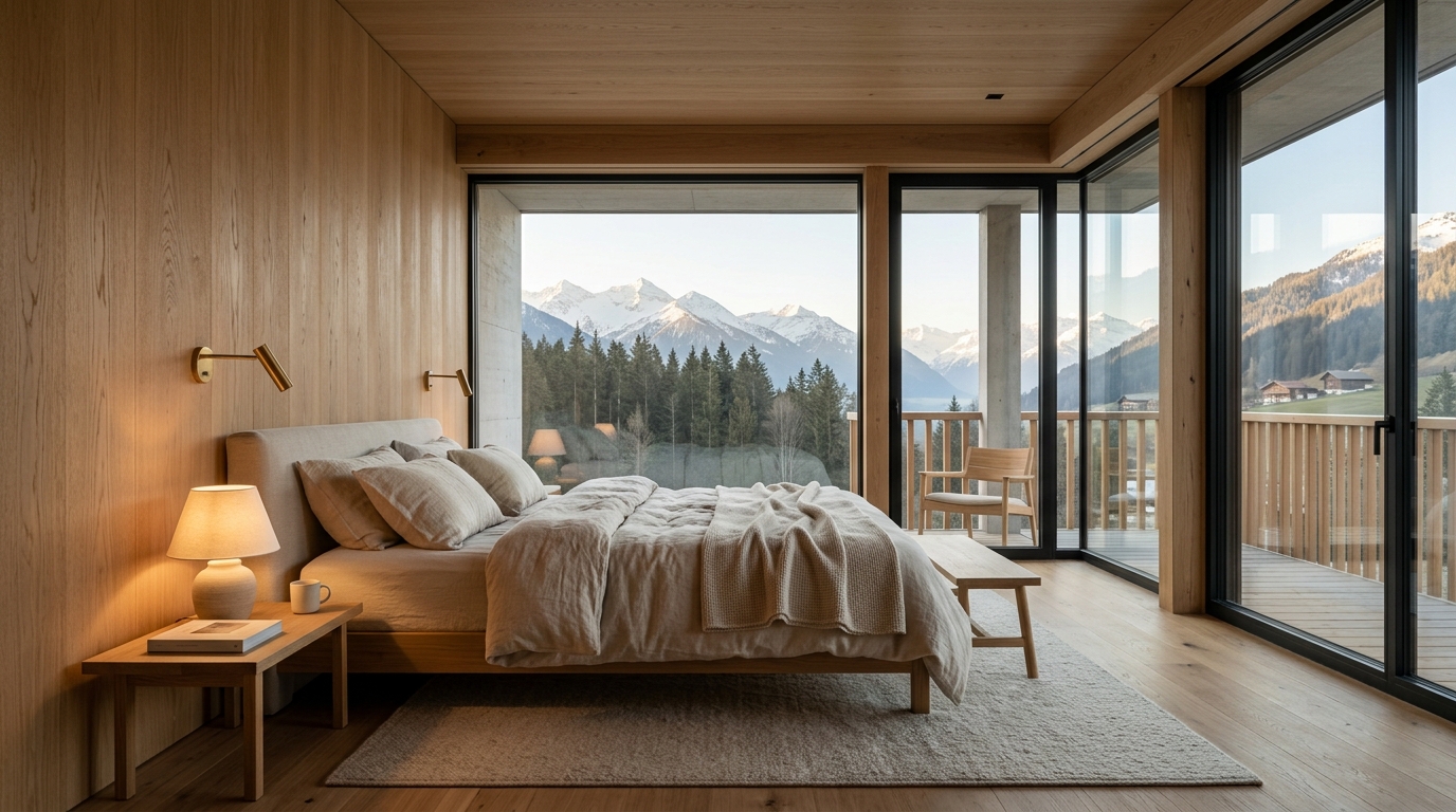 Schlafzimmer-Schutzoase im BioHome